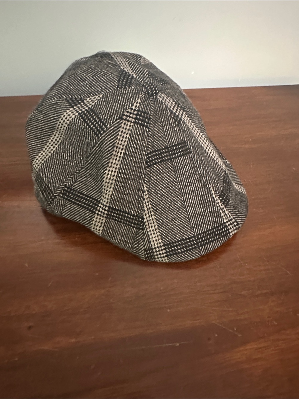 Boston Scally Co. Black Rose Cap – Black & Cream